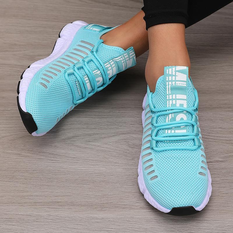 Fashion Women's Platform Sports Shoes with Fashionable Trendy Design Breathable Comfortable Shoes Outdoor Hiking  Walking Casual Shoes