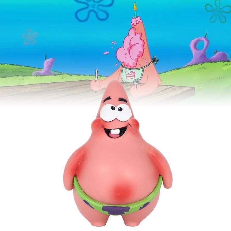 Adorable Small Patrick Star Figurine Perfect For Spongebob Squarepants Enthusiasts