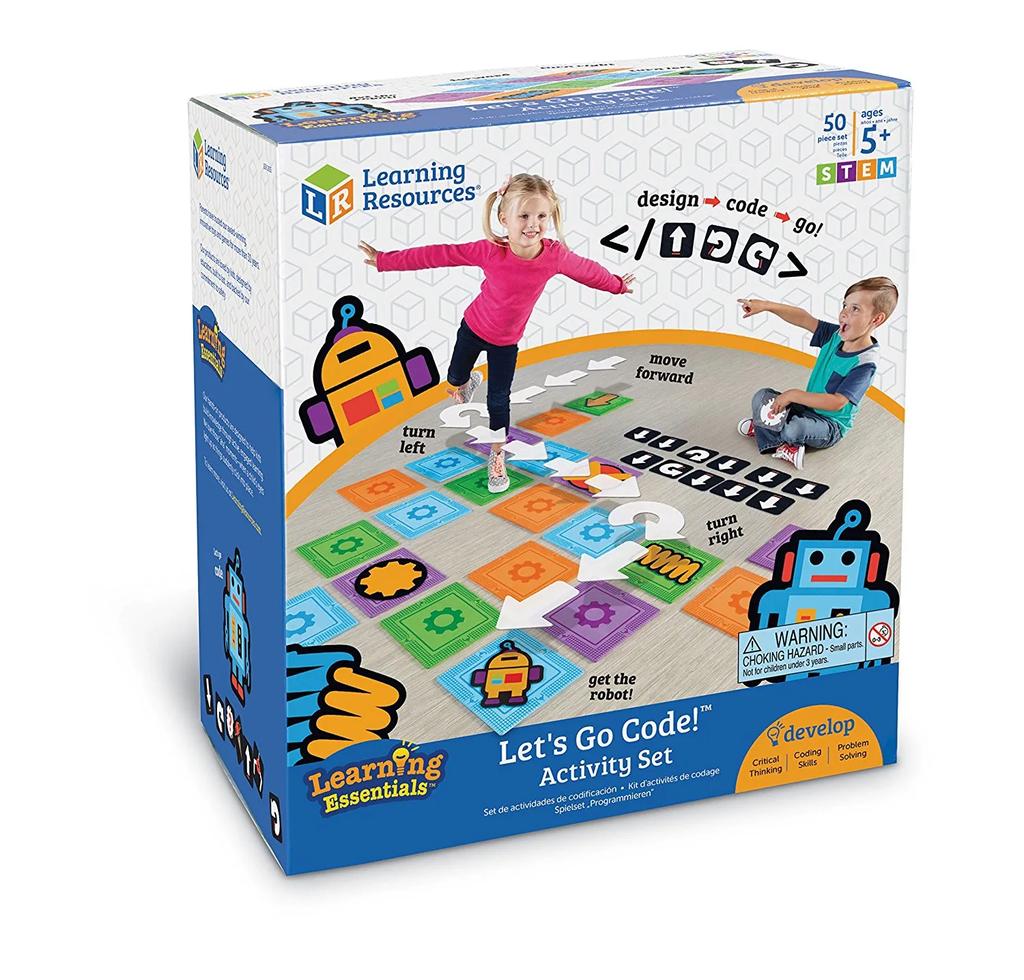 Learning Resources Let's Go Code Aktivitätsset Spiel