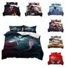 Spiderman Football Pattern Bedding Set 3-piece Bed Set For Students
