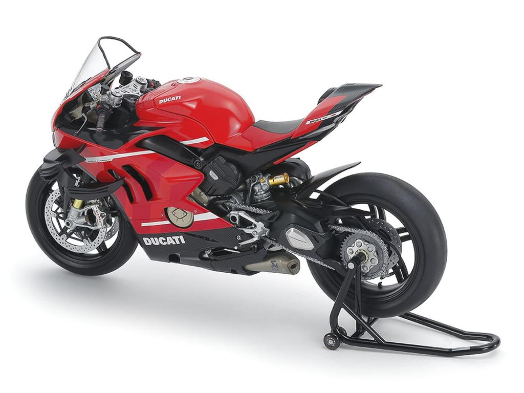 Tamiya Motorcycle Series 143 Ducati Superleggera V4 with Racing Kit Plastic Model Kit 14143 1/12 No. (Motorcycle)