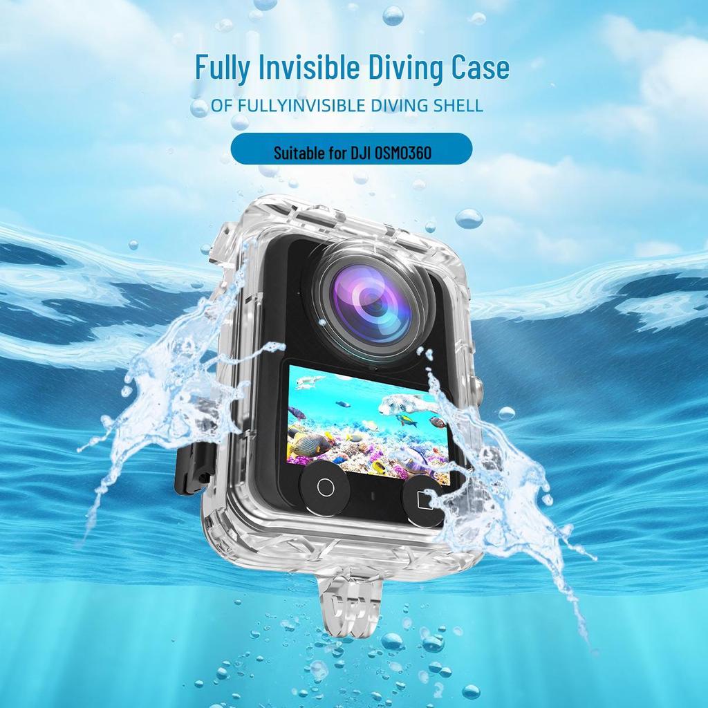 Waterproof Protective Case for DJI Osmo 360 Panoramic Action Camera - Ideal for Outdoor Sports