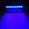 8LED 12V Car LED Strobe Warning Light Truck Emergency Flasher Dash Strobe Light Day Running Flash Led Police Lights Red/Blue