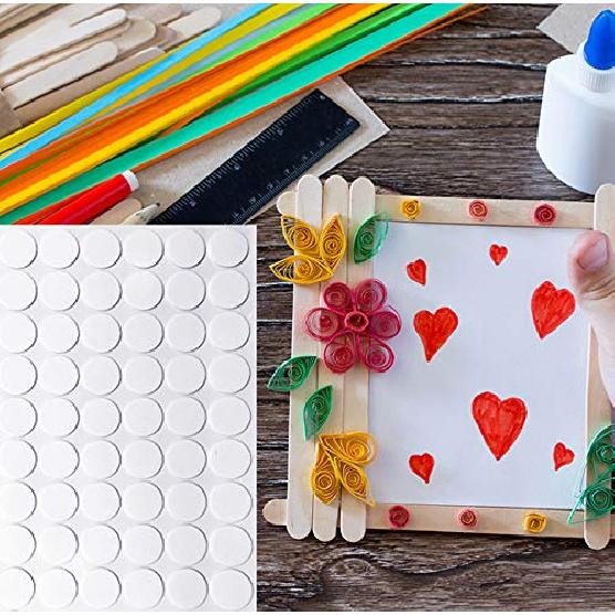 Clear Sticky Tack Adhesive Poster Tacky Putty Removable Round Putty Double-Sided Round No Traces Adhesive Sticke for Festival Decoration (1050)