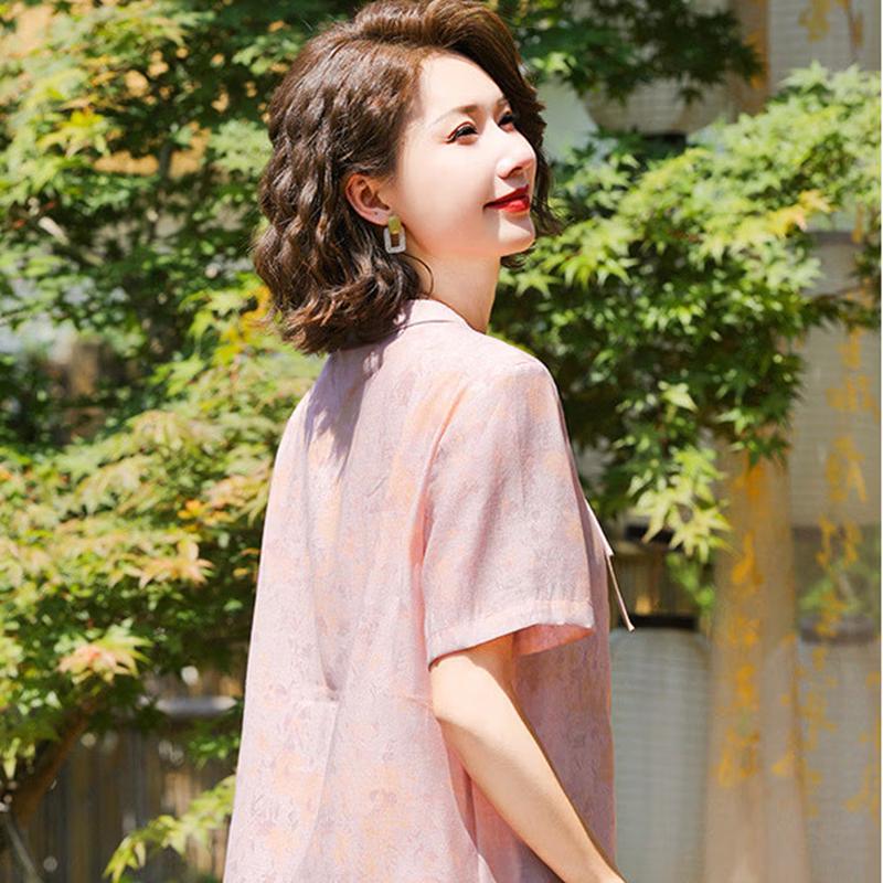 Women's New Chinese Style Summer Short-Sleeve T-Shirt