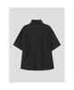 8SECONDS Midi Textured Short Sleeve Shirt Ash