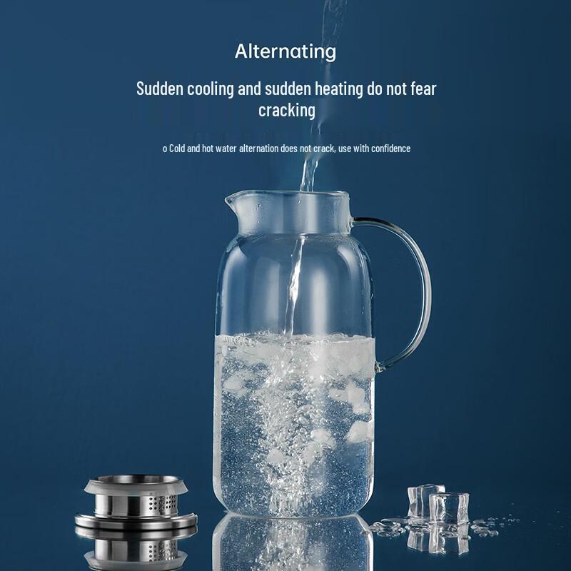 Chui Da Huang Borosilicate Glass Water Pitcher