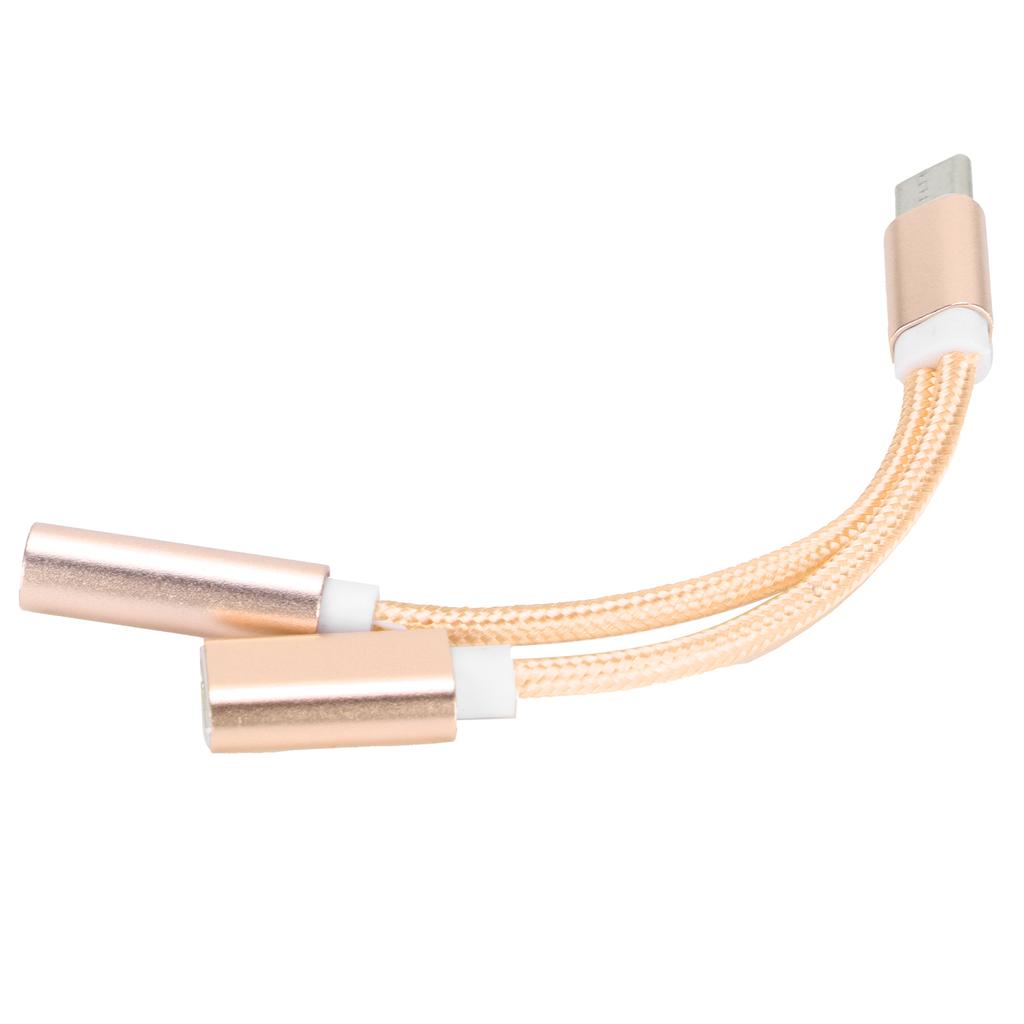 Phone   Adapter Type C To 3.5mm   Earphone Adapter 2 In 1 Converter for XiaomiCelsiusHuawei