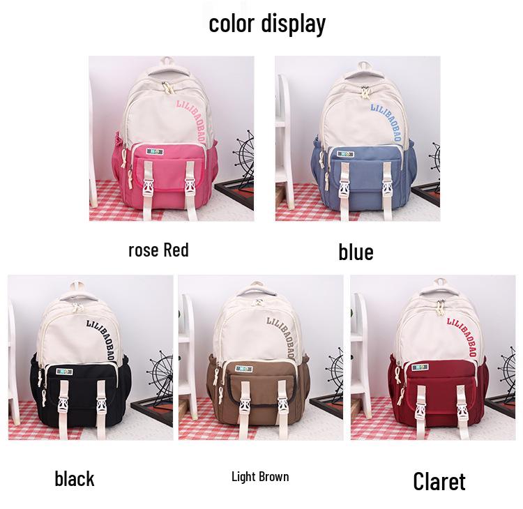 Універсальний рюкзак у корейському стилі для середньої школи - Шкільний рюкзак для жінок та чоловіків для щоденного використання