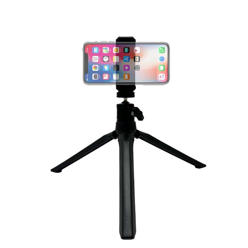Portable Folding Mini Desktop Tripod Stand for Live Broadcast & Projector
