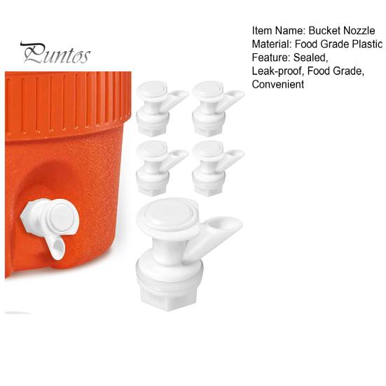 1 sada Velké potravinářské kbelík s dlouhou životností Tlačítko kohoutek Láhev na vodu Kohout Chladicí tryska Kuchyňské zásoby