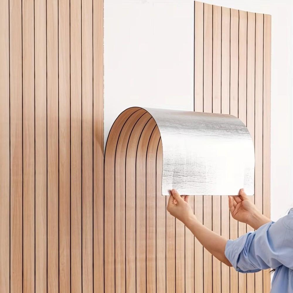 Self-Adhesive Artificial Grille Wall Sticker Peel and Stick Grid Panel Wall Sticker for Ceiling
