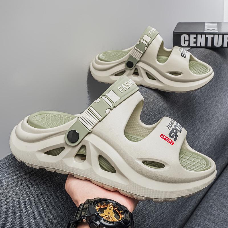 Zapatillas de Verano Elegantes para Hombre con Tira Única de EVA para Exteriores y Conducir