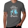 Keep The Prince Ill Take The Pirate Tshirt Everyday Wear Basic Short Sleeve Top