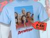 Baywatch V3 T-Shirt Vintage SKY BLUE T-Shirt Dtg Digital Print Sizes S M L XL 2XL 3XL 4XL 5XL