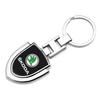 3D Metal Car Keychain Key Chain Ring Key Holder Styling Car Accessories or Skoda Octavia Superb Rapid Kodiaq Karoq Fabia Kamiq Roomster Citigo
