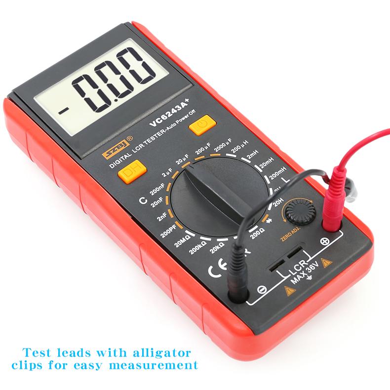 SZBJ LCR Tester Inductance Meter VC6243A, Specialized Instrument for Measuring Inductance, Capacitance, and Resistance