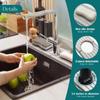 Faucet Mat for Kitchen Sink Water Absorbent Stone Sink Tray Fast Drying Sink Faucet Diatomite Mat for Bathroom Counter