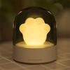 Cartoon Cat Claw Atmosphere Light LED Table Lamp USB Charging Night Light With Music Box For Kids Room Decoration Christmas Gift