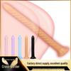 Silicone Spiral Backdoor Beads Plug - Erotic & Soft Masturbation Toy.