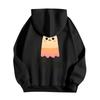 Children's Casual Fashion Halloween Print Long-Sleeved Hooded Sweatshirt