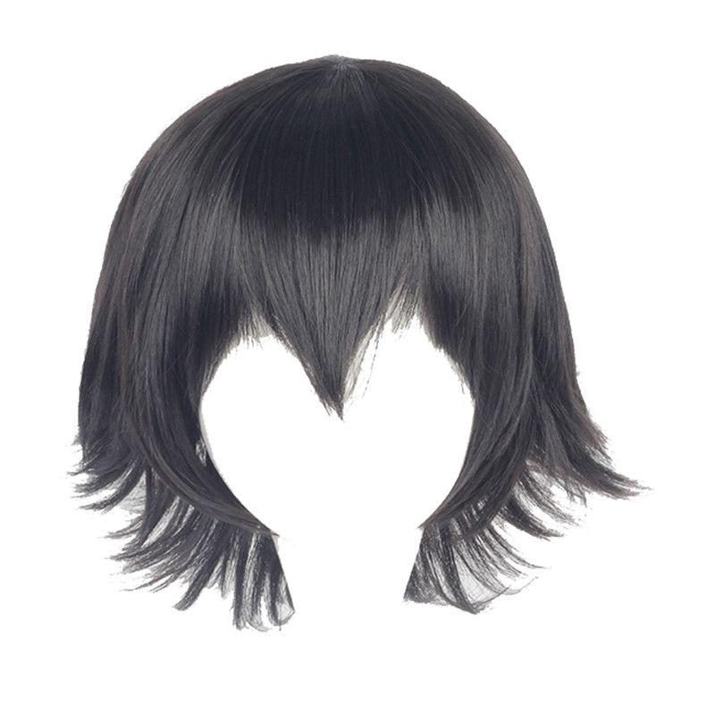 

Аниме Bungo Stray Dogs Ranpo Edogawa Косплей Костюм Детективная куртка Униформа Wig Only,35cm/13.78in