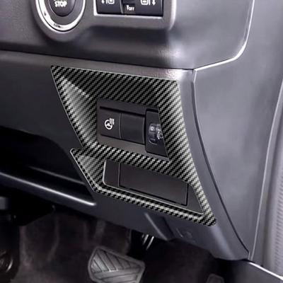 For Suzuki Spacia Custom M K04 2024 Series Car Headlight Button Frame Decoration Caps Auto Interior Frame Car Accessories