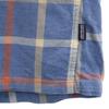 patagonia Check Pattern Long sleeve shirt XS Blue navy blue Outdoors Men's Used