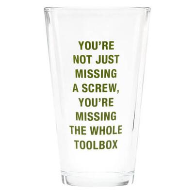 Say What Pint Glass 470mL (Missing Screw)