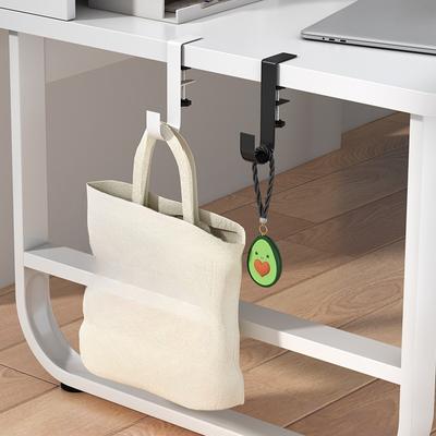 Gancho multifuncional para pendurar, bolsa lateral para mesa, porta-artefatos, bolsa portátil para estudantes, mesa móvel removível