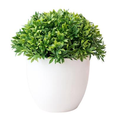 Artificial Bonsai Pretty Realistic Exquisite Grass Miniascape Mini Artificial Bonsai Artificial Bonsai for Party