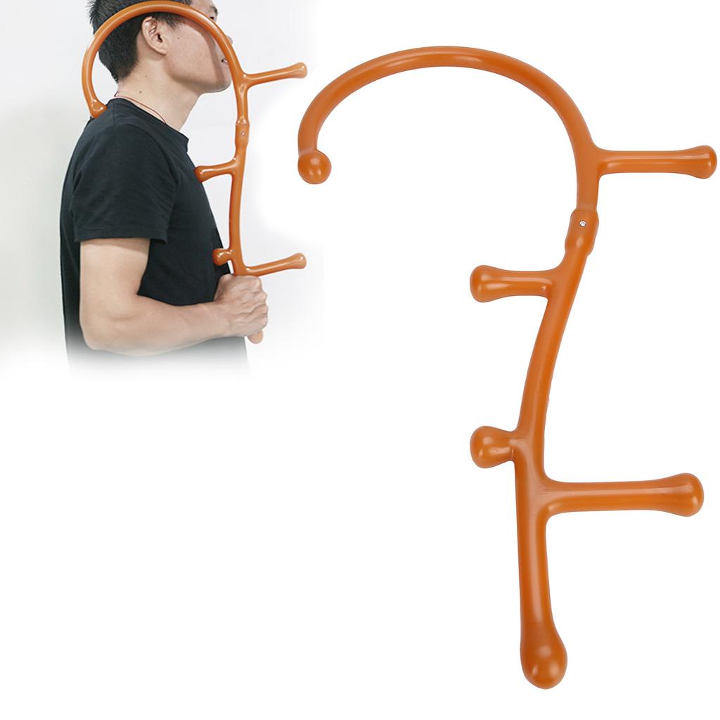 Trigger Point Back Massager Muscle Tension Pain Relief Handheld Massage Stick Cane