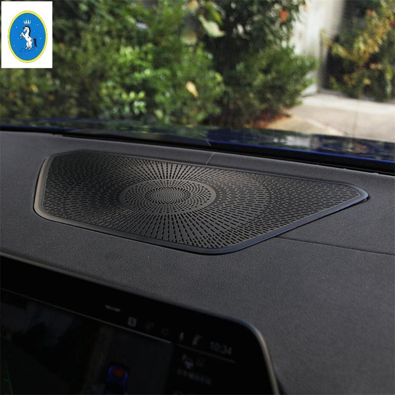 For BMW 3 Series G20  - 2024 Auto Central Stereo Speaker Audio Sound Loudspeaker Decor Panel Interior Accessories Cover Trim