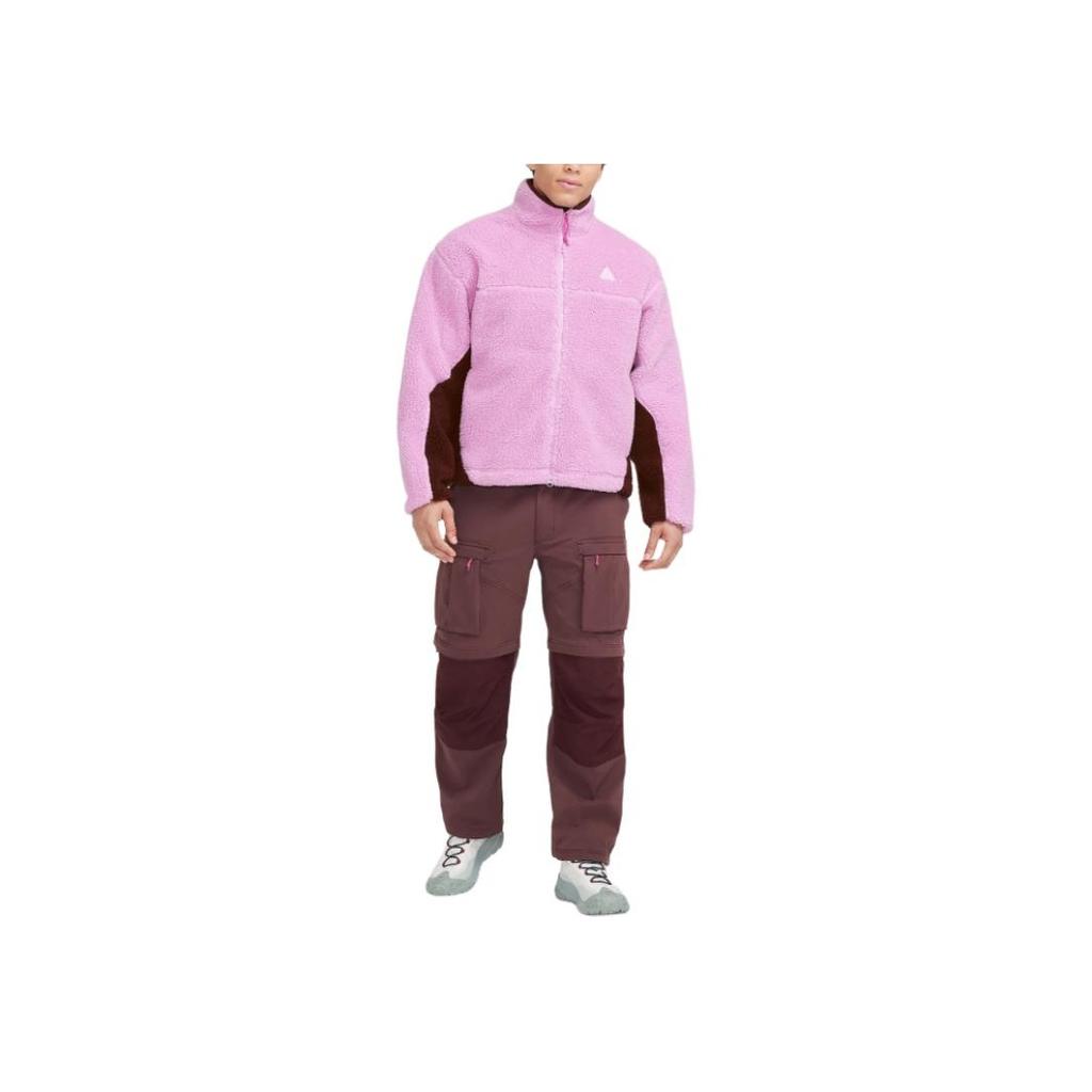 Nike ACG Therma-Fit Adv Canwell Glacier Outdoor Casual Sports Zip-Up Fleece Jacket Men Jacket Deep-Pink FV8653-632