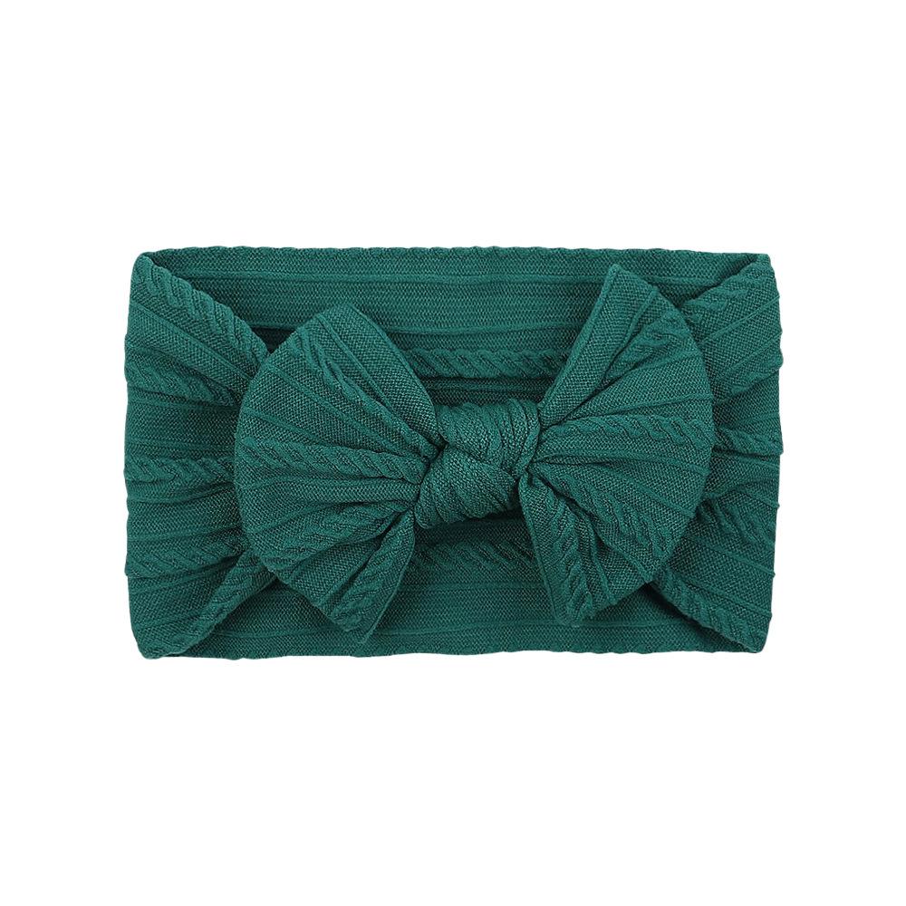 Baby Headband, Elastic Wide Brim Bow Children's Headband