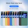 Hard Shell Plastic Skin Feel  Phone Case for Samsung Galaxy Z Flip 7 6 5 4 3  Flip6 Flip5 Flip7 Shockproof Protective Cover