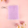 Mini Notepad Stylish Plush Mini Notebook Small Journal Book Keychain Diary For Stationery Enthusiast School Children