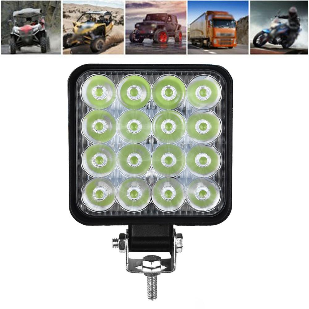 Waterproof Work Light Shockproof 16-LED Bar Floodlight Car ATV Off-road