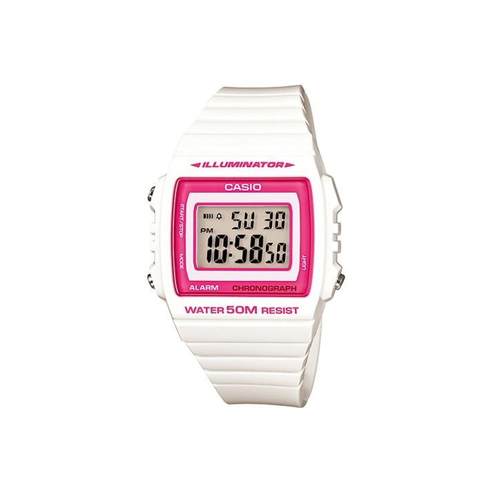 CASIO G Shock W215H 7A2 W-215H-7A2 White Strap