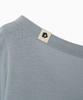 Ohesio One-Shoulder Wrap T-Shirt, Gray