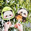 Uroczy Kreskówkowy Panda Wachlarz Ręczny Opakowanie 50 sztuk
