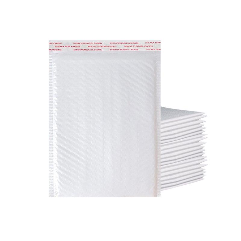 White Pearlescent Self-Adhesive Bubble Envelope for Jewelry Packaging