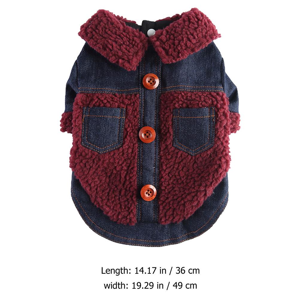Warm Pet Cotton Jacket for Dogs Breathable Comfortable Winter Dog Coat Stylish Windproof Puppy Clothing Adorable Dog Costume
