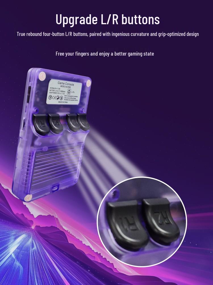 Cross R36SPS1 Handheld HD Retro Game Console with Large Screen