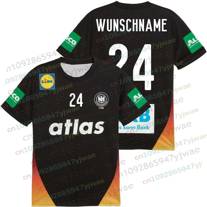 

Deutschland Handball 2026 Away Jersey Unisex Casual Tee Faddish Quick Dry Street Unisex Sportswear Handball Jersey Men s Tees 6XL