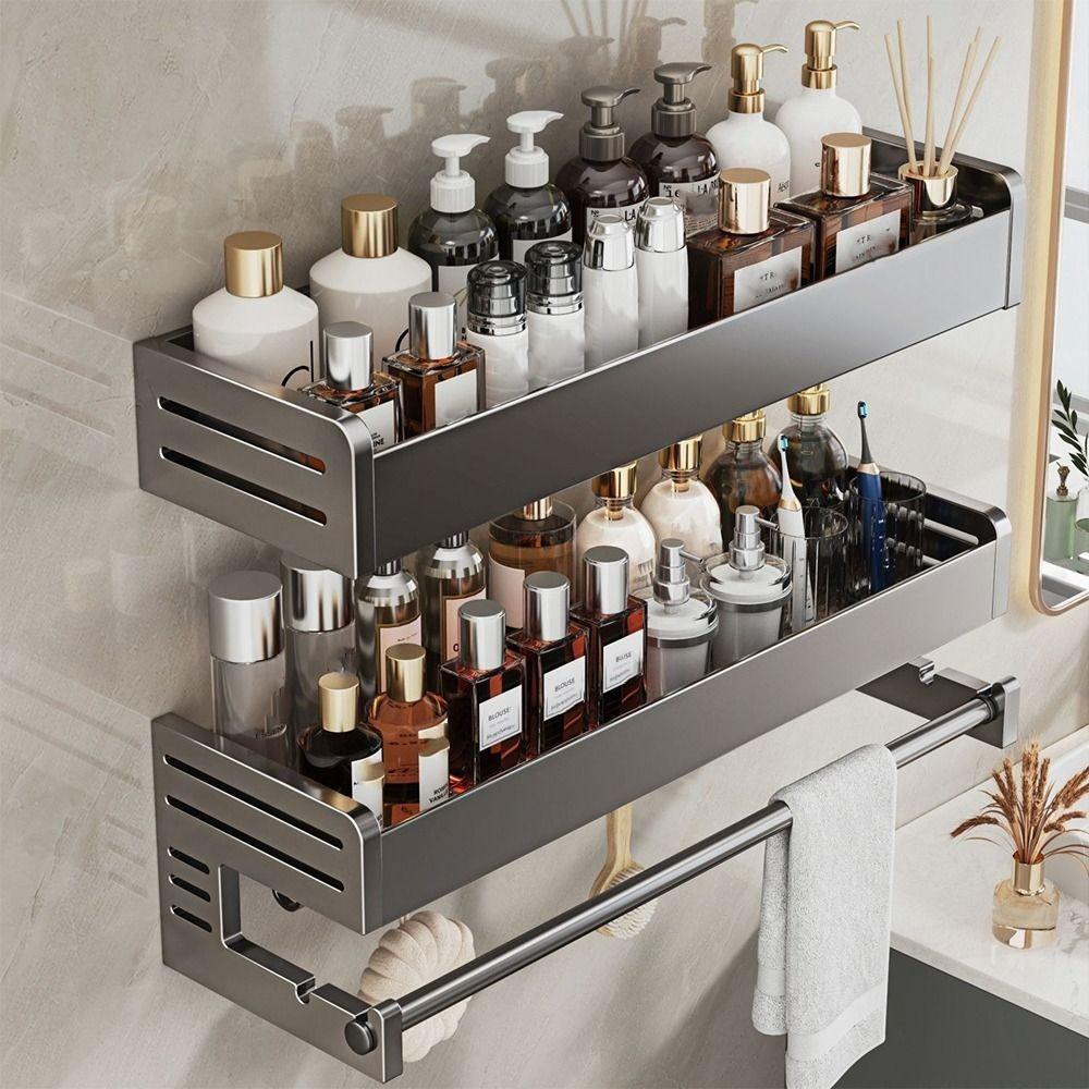 30/40CM Kitchen Storage Rack Space Saving Wall Mounted Rack  Household Storage