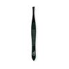 Top Choice Nail Care and Decoration Matte Black Angled Tweezers 75575