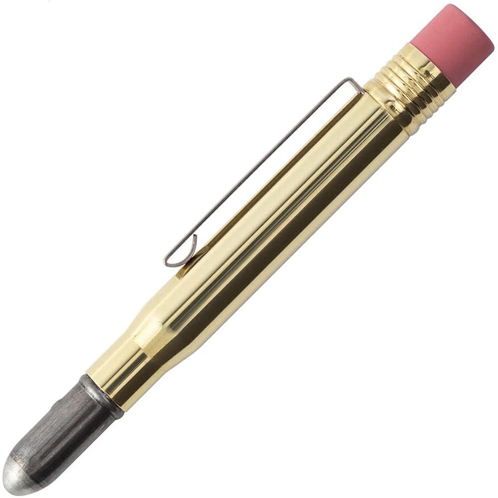 DESIGNPHIL (MIDORI) Travelers Company TRC Brass Pencil Solid Brass Limited Edition with Card 3807...