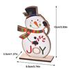 1PC Christmas Santa Toy With Gift Santa Claus Decor Mini Holding Presents Faceless Elderly Rudolf Snowman Party Ornaments 2025
