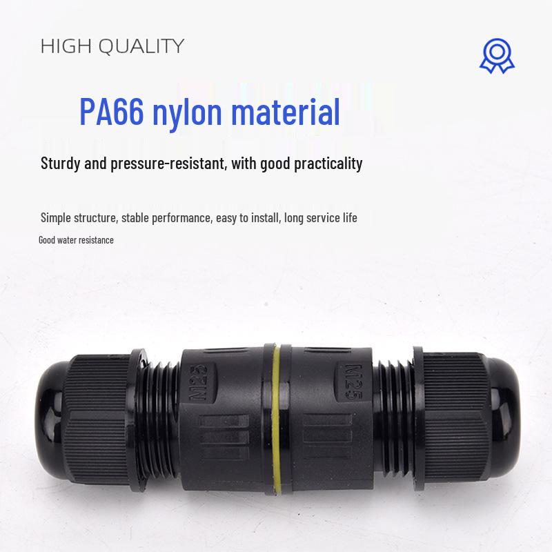 Nylon Waterproof M16/20 Quick-Connect Outdoor Cable Gland